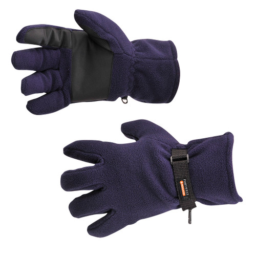 Fleece Glove Insulatex Lined (Navy)