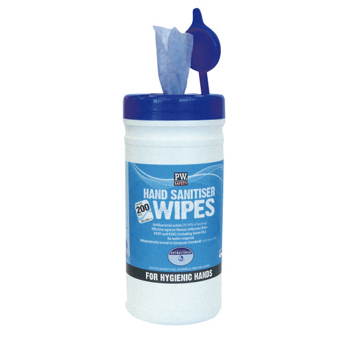 Hand Sanitiser Wipes (200 Wipes) (Blue)
