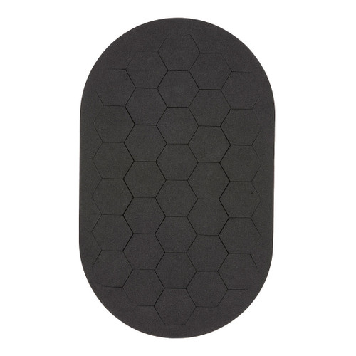 Flexible 3 Layer Knee Pad Inserts (Black)