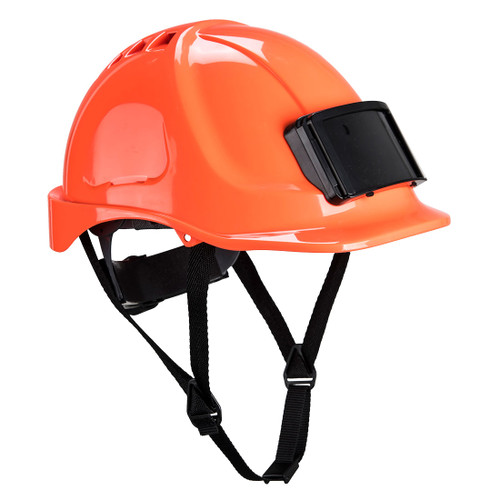 Endurance Badge Holder Helmet (Orange)