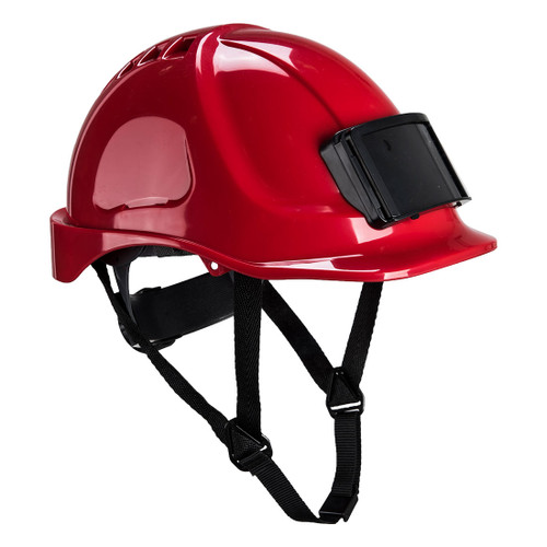 Endurance Badge Holder Helmet (Red)