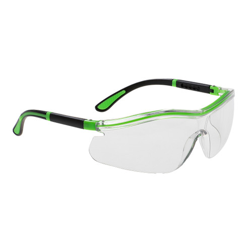 Neon Safety Spectacles (Clear)