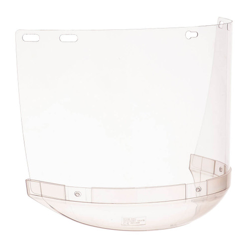 Visor with chin guard (Clear)