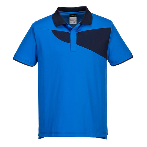 PW2 Polo Shirt S/S (Royal/Navy)