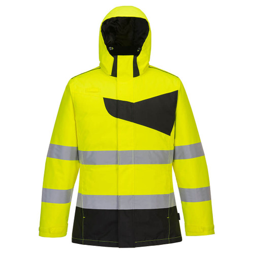 PW2 Hi-Vis Winter Jacket (Yellow/Black)