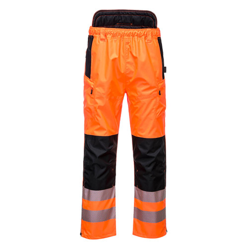 PW3 Hi-Vis Extreme Rain Trouser (Orange/Black)