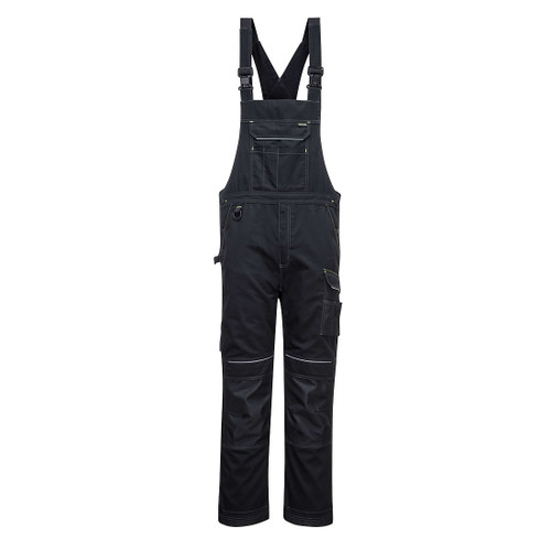 PW3 Work Bib & Brace (Black)