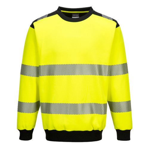 PW3 Hi-Vis Sweatshirt (Yellow/Black)