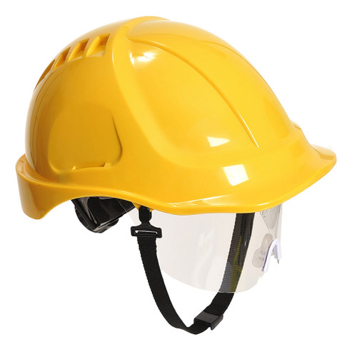 Endurance Plus Visor Helmet (Yellow)