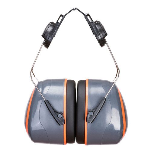 HV Extreme Ear Muff Helmet Mounted (Grey/Orange)