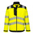 PW3 Hi-Vis Work Jacket (Yellow/Black)