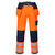 PW3 Hi-Vis Holster Pocket Work Trouser (Orange/Navy Short)