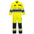 Nantes Hi-Vis Contrast Work Coverall (Yellow/Navy)