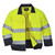 Madrid Hi-Vis Contrast Bomber Jacket  (Yellow/Navy)