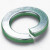 16mm Square Section Spring Washer DIN 7980 Zinc Plated (Box 2600)