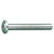 M6 x 50 Ms Pozi Pan Machine Screw Zinc Plated DIN 7985 (Box 100)