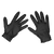 Sealey Black Diamond Grip Extra-Thick Nitrile Powder-Free Gloves X-Large - Pack of 50