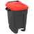 Refuse/Wheelie Bin with Foot Pedal 100L - Red (BM100PR)