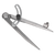 Locking Wing Divider with Compass 150mm (AK97107)