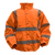 Hi-Vis Orange Jacket with Quilted Lining & Elasticated Waist - X-Large (802XLO)