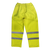 Hi-Vis Yellow Waterproof Trousers - Large (807L)