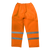 Hi-Vis Orange Waterproof Trousers - X-Large (807XLO)