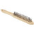 SIP 3-Row Mild Steel Wire Brush  04173