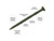 Spectre Advanced Decking Screws - Green - Tub (1000) - 4.5 x 60mm