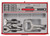 Teng Tools TCMONSTER02 53" Pro Monster TT Tool Kit 1185 Pieces RED