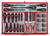 Teng Tools TCMONSTER02 53" Pro Monster TT Tool Kit 1185 Pieces RED