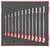 Spanner Set Anti Slip MM 12pcs EVA