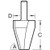 Trend Vertical panel bevel cutter (18/90X1/2TC)