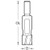 Plug maker match 1 1/4 inch diameter  (2214/114WS)