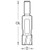 Plug maker match 3/4 inch diameter  (2214/34WS)