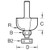 Trend Bearing Guided cove cutter 9.5mm radius (46/270X1/2TC)