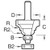 Trend Bearing Guided Classic Cutter (46/75X1/2TC)