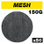 Mesh Random Orbital Sanding Disc 50pc 150mm 150 grit (AB/150/150M/B)