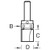 Trend Template profile 9.5mm diameter  (C121HX1/4TC)