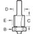 Overlap trim12.7mm diameter  (C133X1/4TC)