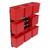 Pro Storage Wall Rack with 8 Medium Bins (MS/P/RACK/8)