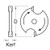 Slotter 2.5mm kerf 1/4 bore (SL/C)