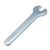 Spanner 9.5mm (3/8 inch) A/F pressed steel (WP-SPAN/95P)