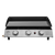 Dellonda 3 Burner Portable Gas Plancha 7.5kW BBQ Griddle, Stainless Steel - DG22