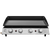 Dellonda 4 Burner Portable Gas Plancha 10kW BBQ Griddle, Stainless Steel - DG23