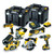 Dewalt DCK665P3T 18V XR 6 Piece Kit (3 x 5.0Ah Batteries) with 2 x TSTAK Boxes