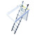 Youngman 301001 Telescopic Loft Ladder Aluminium 2.9 Metres / 9.51 Feet