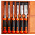 Bahco 434-S6-EUR Bevel Edge Chisel Set (Set of 6)