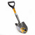XTrade X1300001 Round Point Micro Shovel