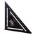 RST RSTRAS12 Aluminium Black Rafter Square 12 Inch