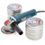 Bosch X LOCK Angle Grinder 110V with 100 Metal Cutting Discs